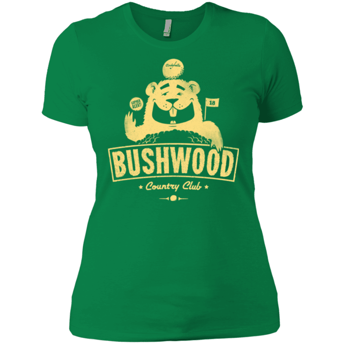 T-Shirts Kelly Green / X-Small Bushwood Women's Premium T-Shirt