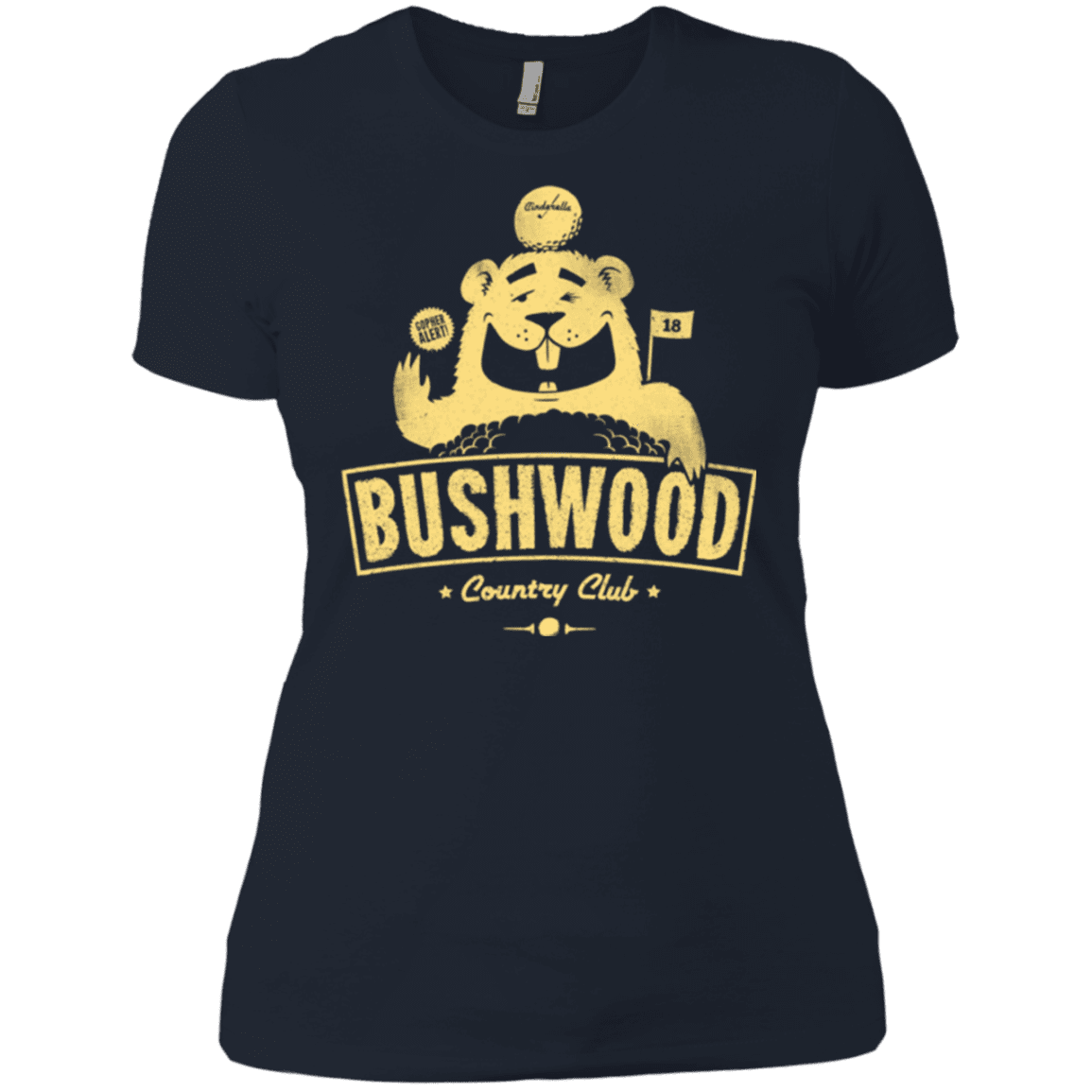 T-Shirts Midnight Navy / X-Small Bushwood Women's Premium T-Shirt
