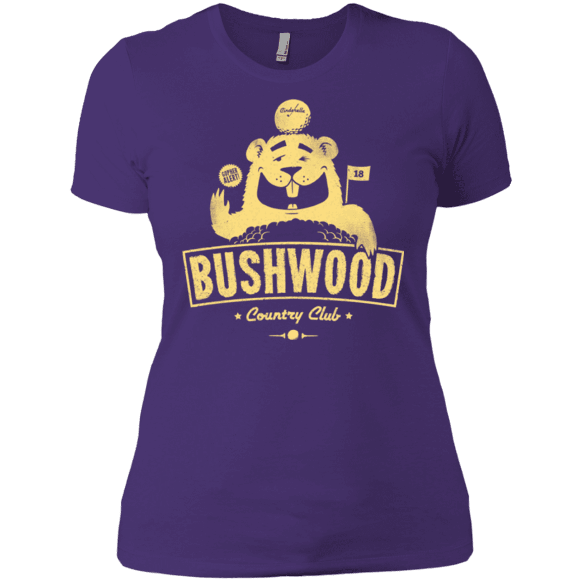 T-Shirts Purple / X-Small Bushwood Women's Premium T-Shirt