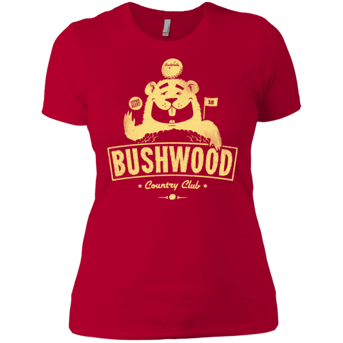 T-Shirts Red / X-Small Bushwood Women's Premium T-Shirt