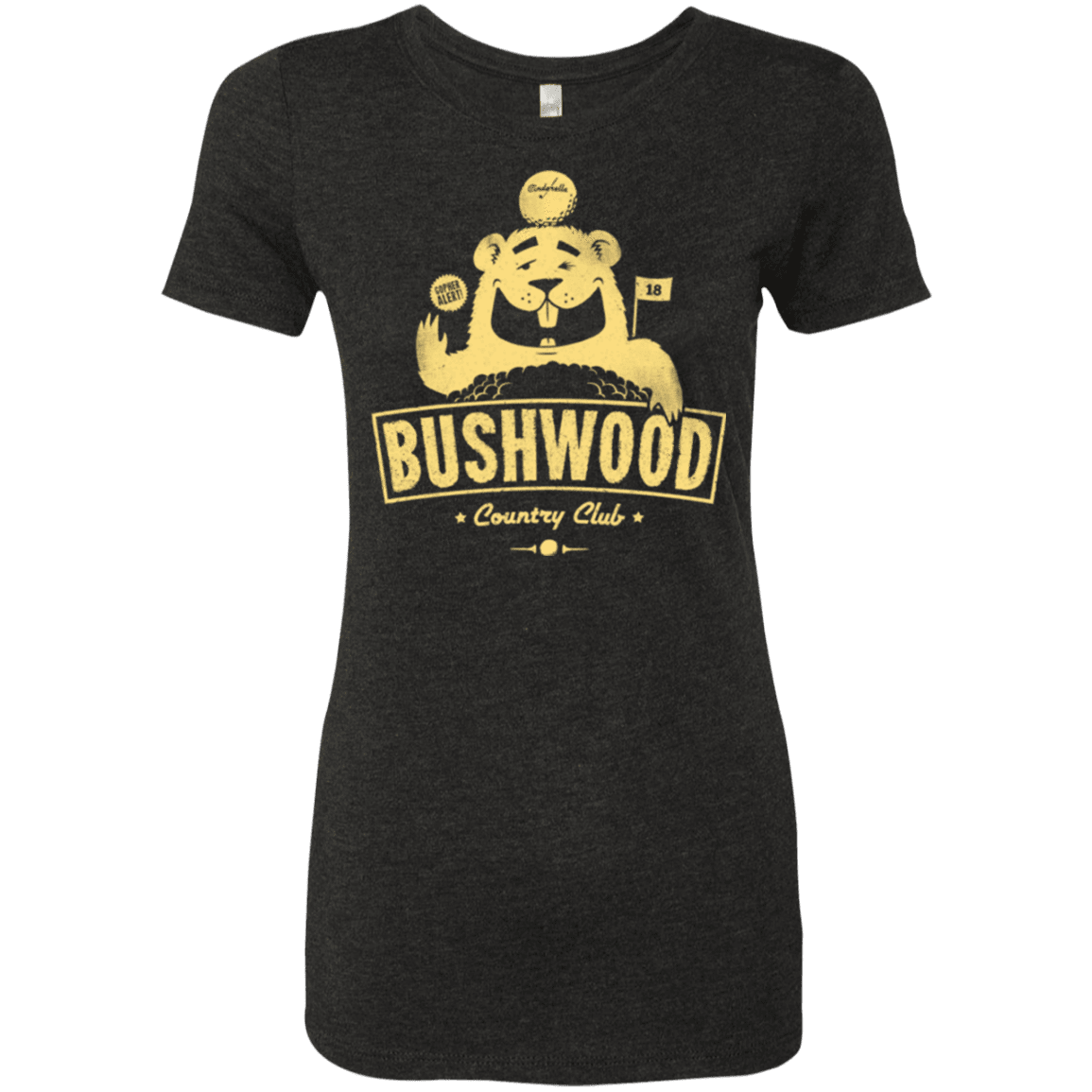 T-Shirts Vintage Black / Small Bushwood Women's Triblend T-Shirt
