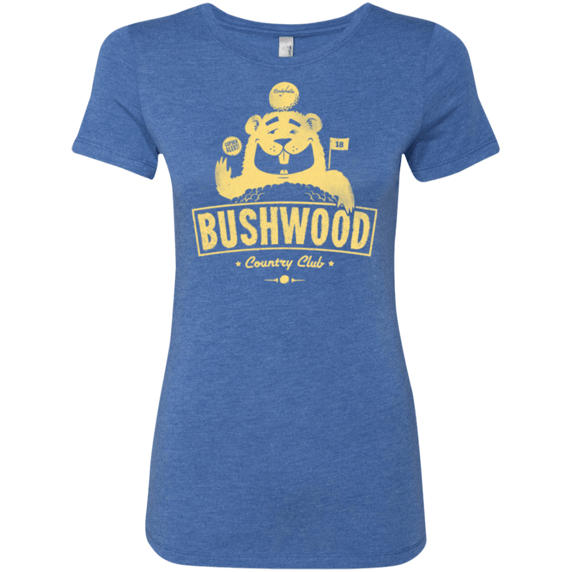 T-Shirts Vintage Royal / Small Bushwood Women's Triblend T-Shirt