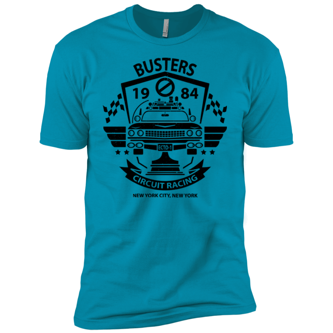 T-Shirts Turquoise / YXS Busters Circuit Boys Premium T-Shirt