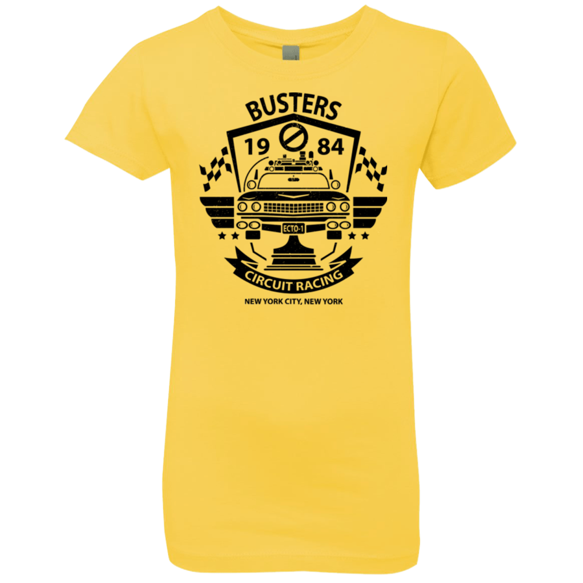 T-Shirts Vibrant Yellow / YXS Busters Circuit Girls Premium T-Shirt