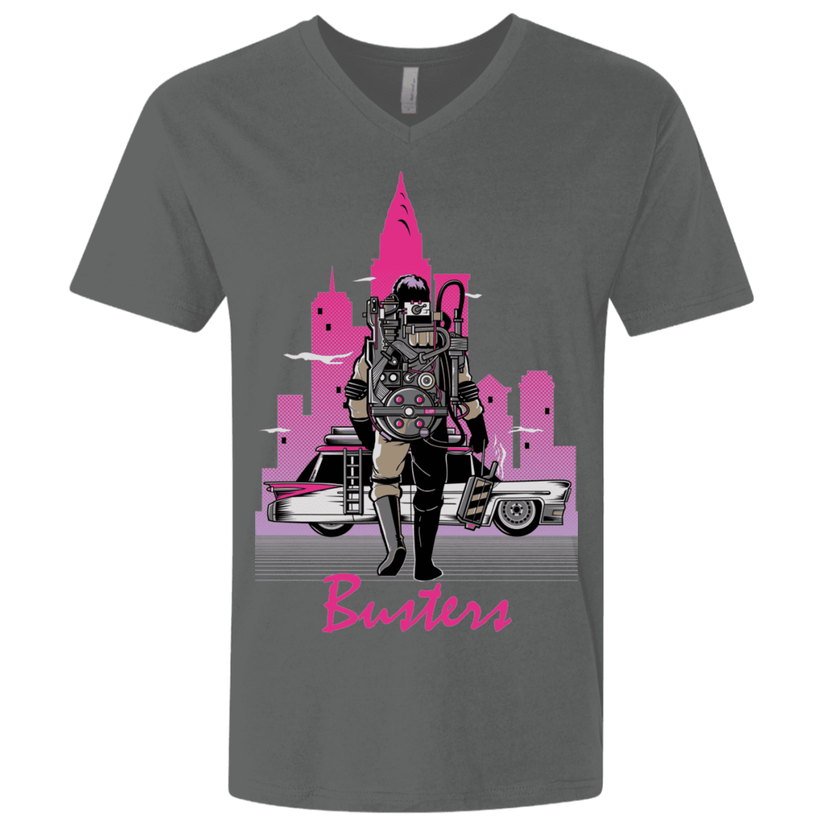 BUSTERS DRIVE Men's Premium V-Neck