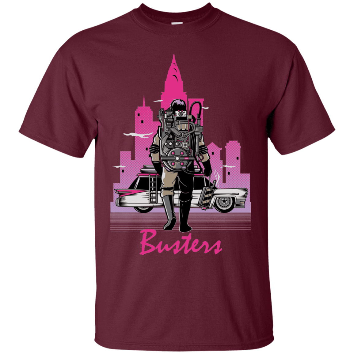 T-Shirts Maroon / Small BUSTERS DRIVE T-Shirt