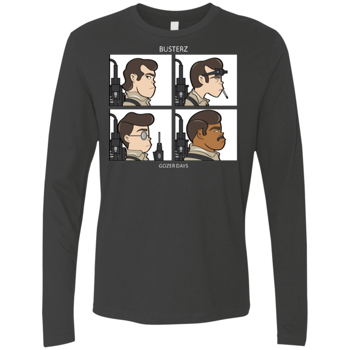 T-Shirts Heavy Metal / Small Busterz Men's Premium Long Sleeve