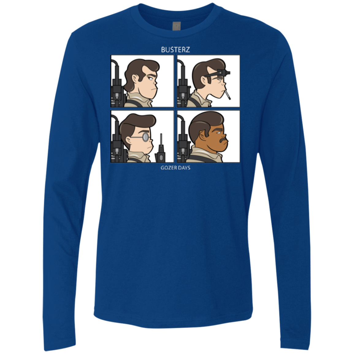T-Shirts Royal / Small Busterz Men's Premium Long Sleeve