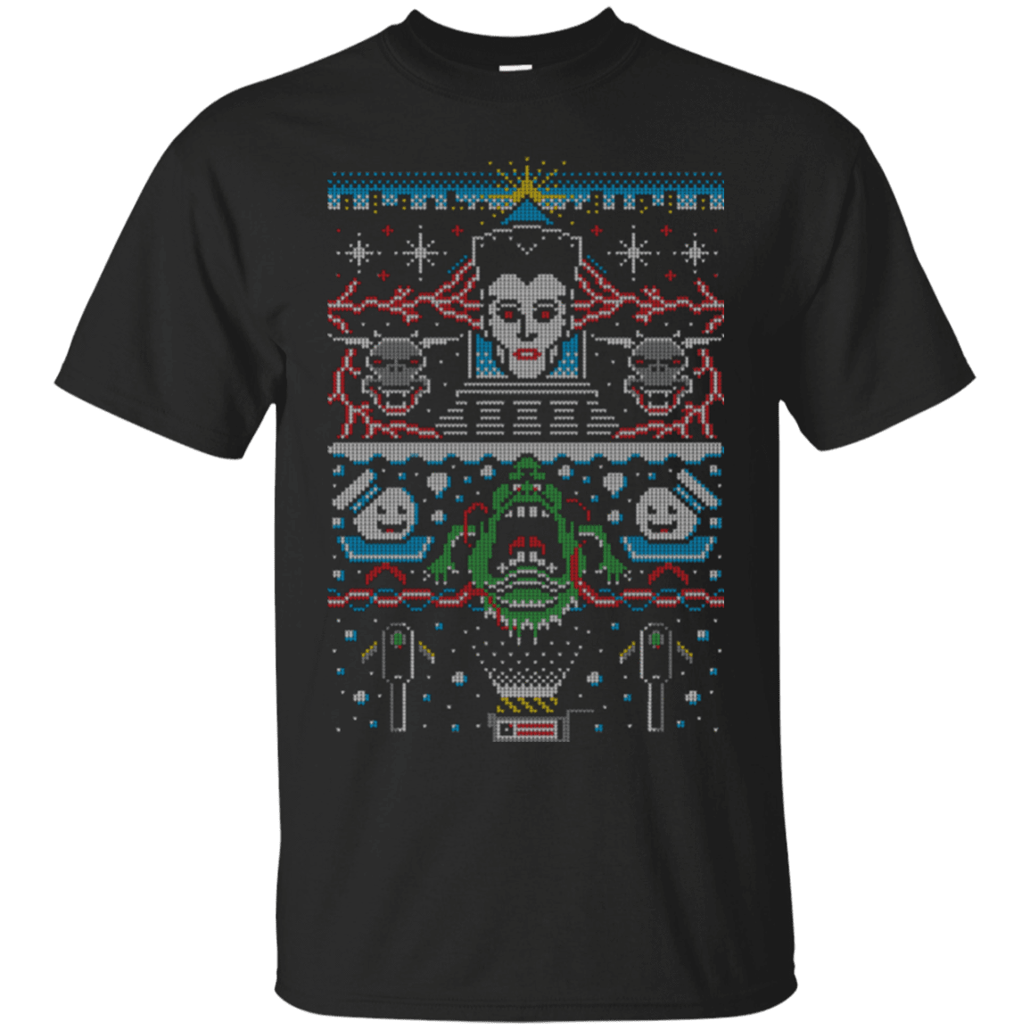 T-Shirts Black / Small Bustin Christmas T-Shirt