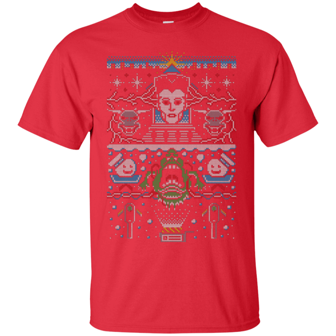 T-Shirts Red / Small Bustin Christmas T-Shirt