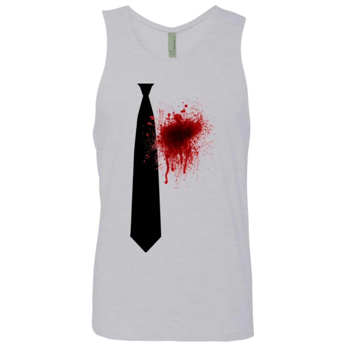 T-Shirts Heather Grey / Small Butcher tie Men's Premium Tank Top