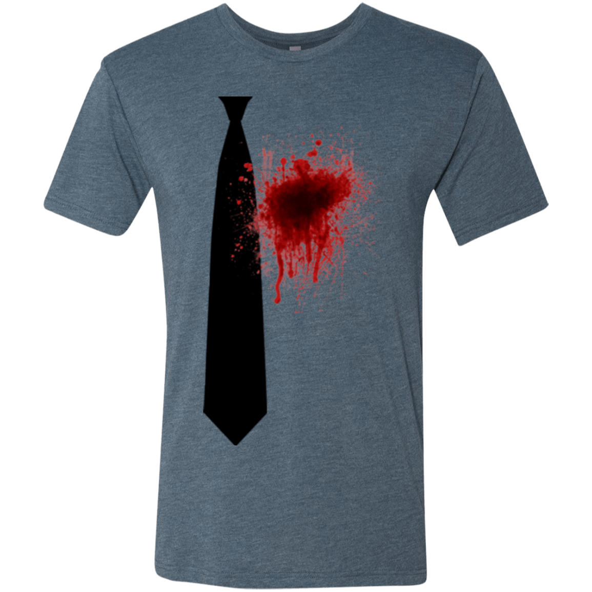 T-Shirts Indigo / Small Butcher tie Men's Triblend T-Shirt
