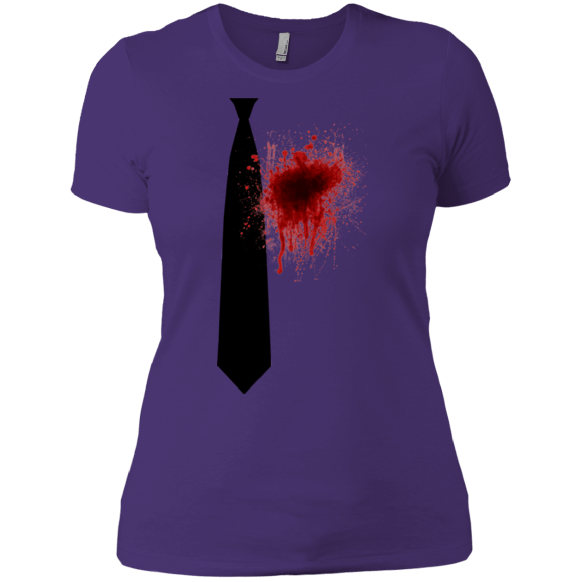 T-Shirts Purple / X-Small Butcher tie Women's Premium T-Shirt