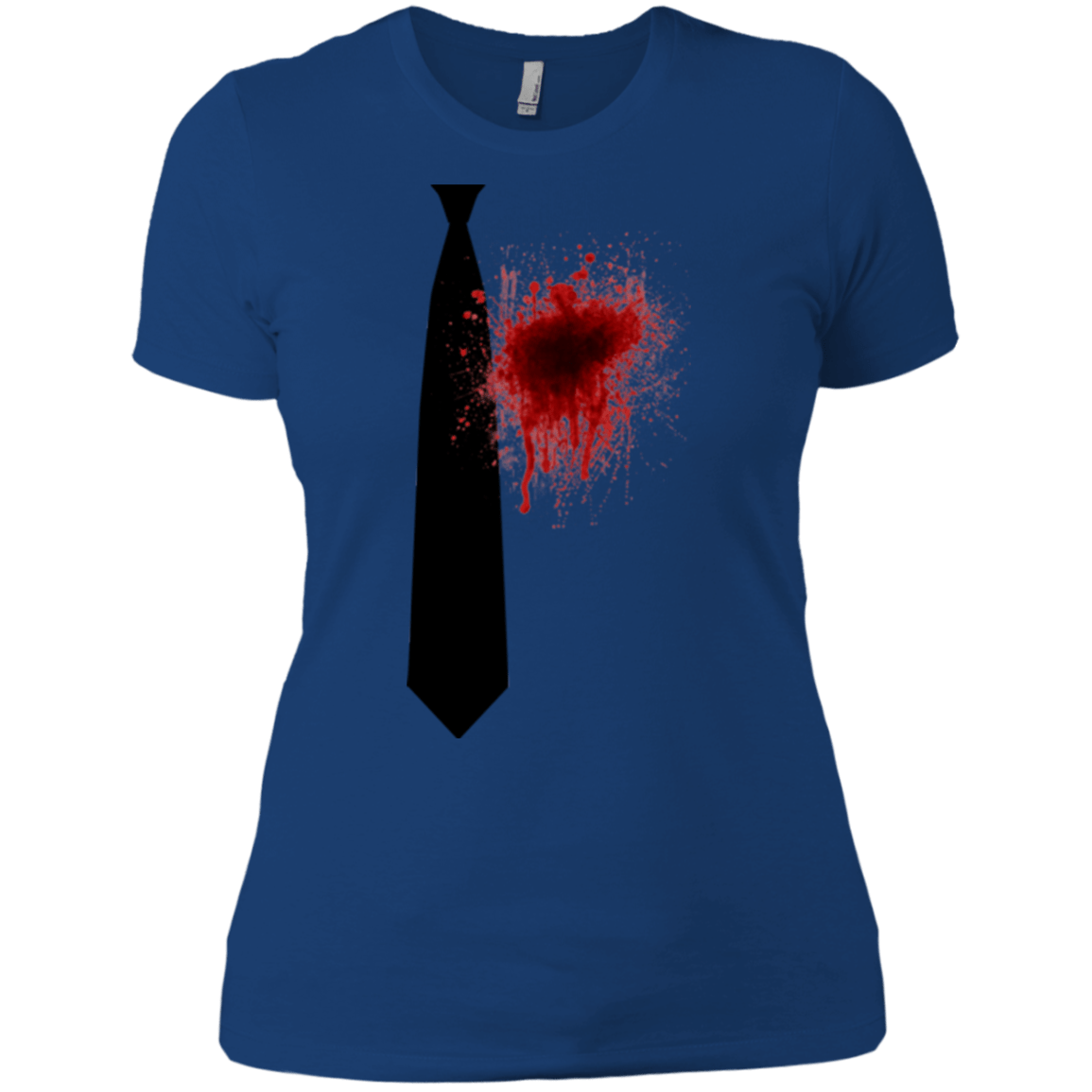 T-Shirts Royal / X-Small Butcher tie Women's Premium T-Shirt