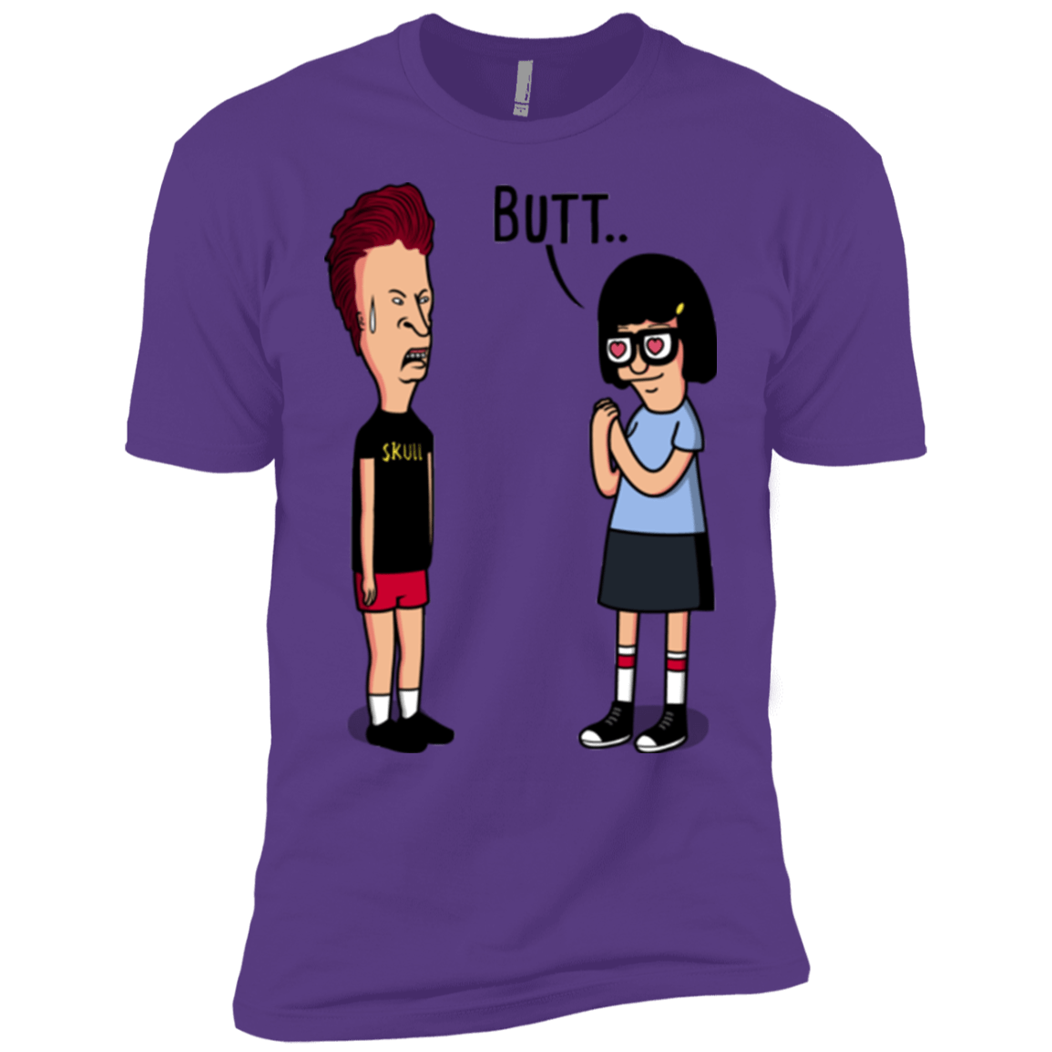 T-Shirts Purple Rush / YXS butt.. Boys Premium T-Shirt