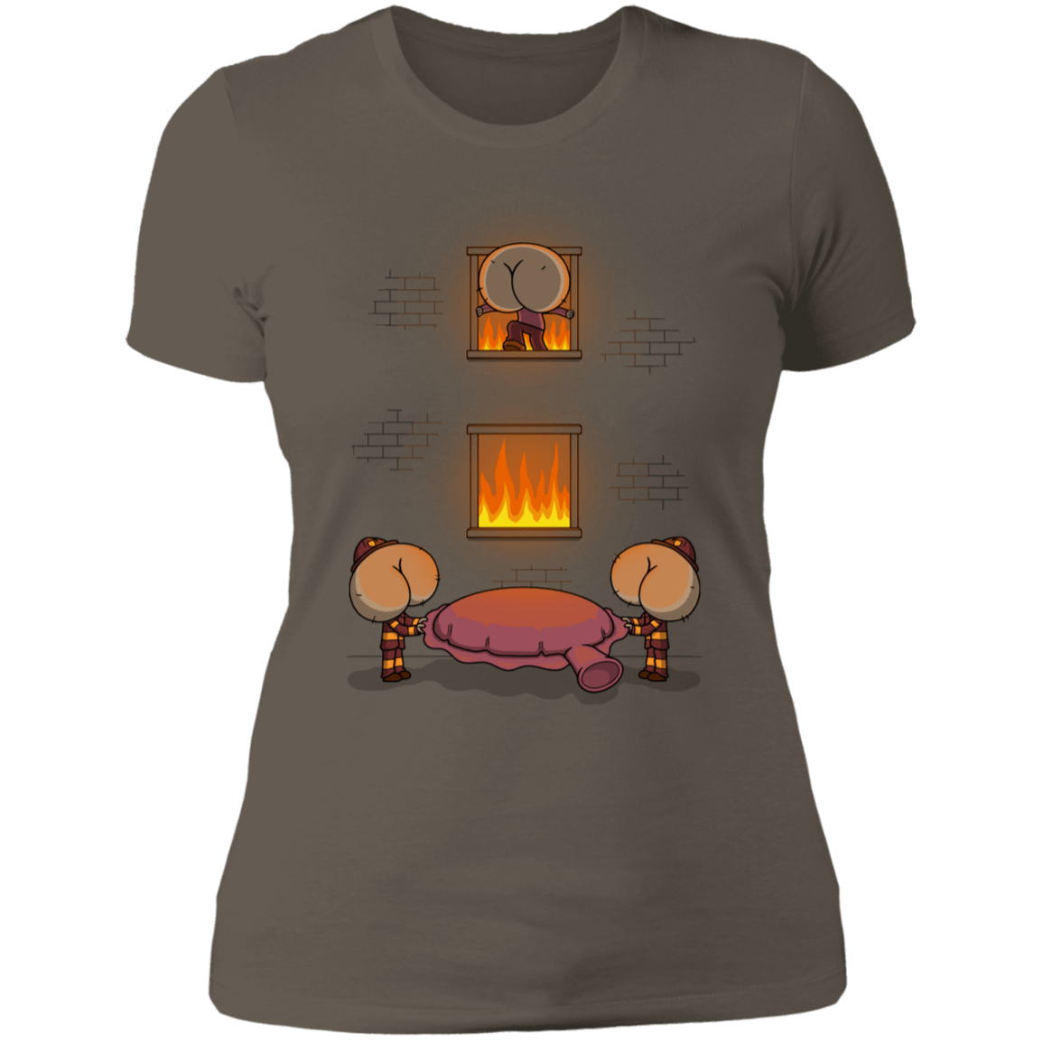 T-Shirts Warm Grey / S Butt Jump Women's Premium T-Shirt