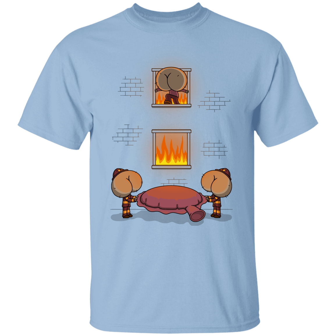 T-Shirts Light Blue / YXS Butt Jump Youth T-Shirt