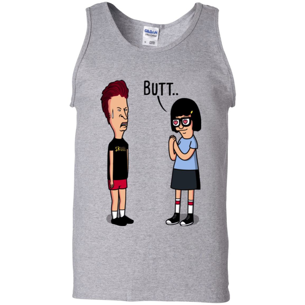 T-Shirts Sport Grey / S butt.. Men's Tank Top
