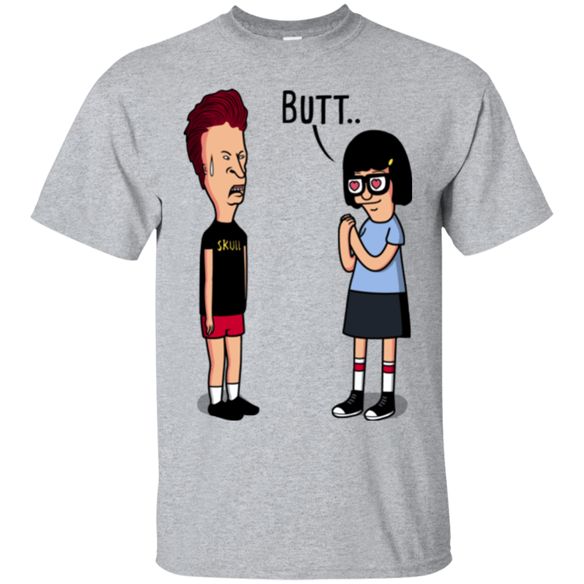 T-Shirts Sport Grey / S butt.. T-Shirt