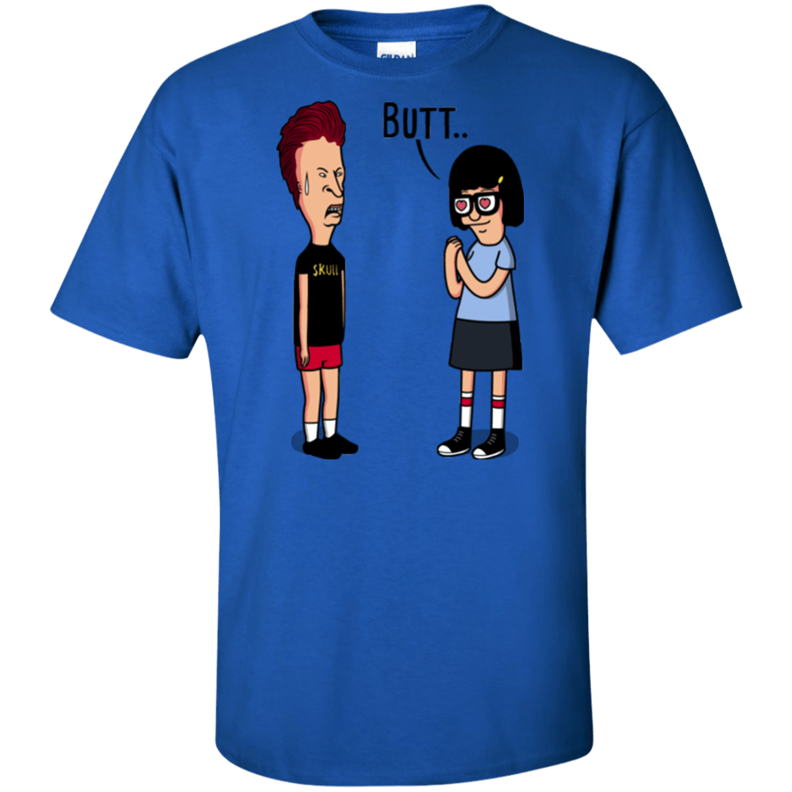 T-Shirts Royal / XLT butt.. Tall T-Shirt