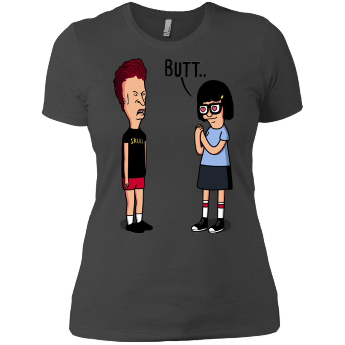 T-Shirts Heavy Metal / X-Small butt.. Women's Premium T-Shirt