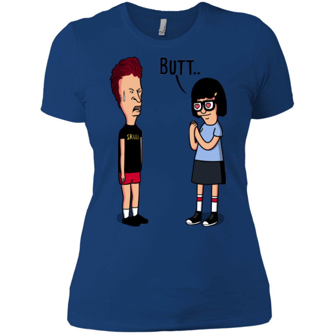 T-Shirts Royal / X-Small butt.. Women's Premium T-Shirt
