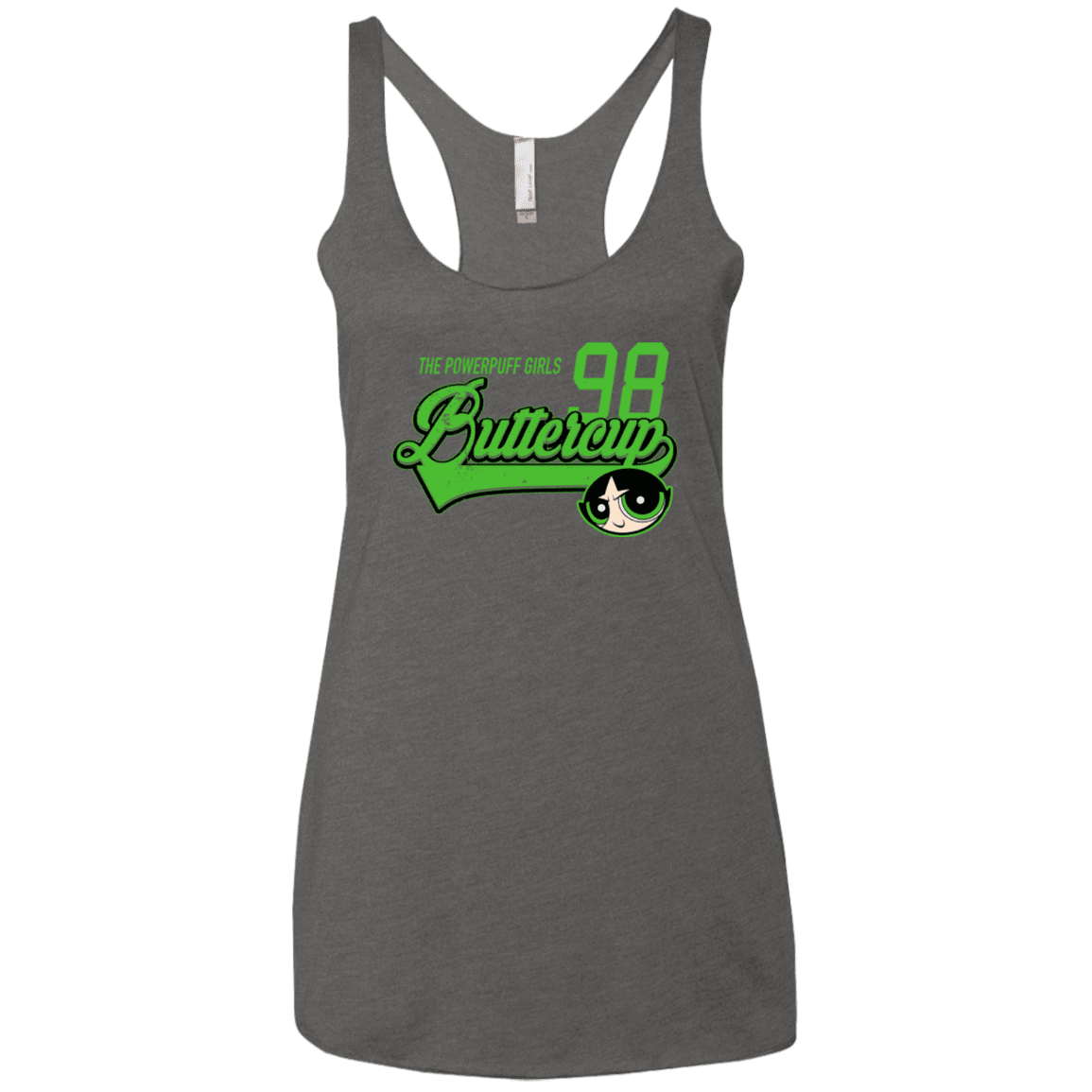 T-Shirts Premium Heather / X-Small Buttercup Women's Triblend Racerback Tank
