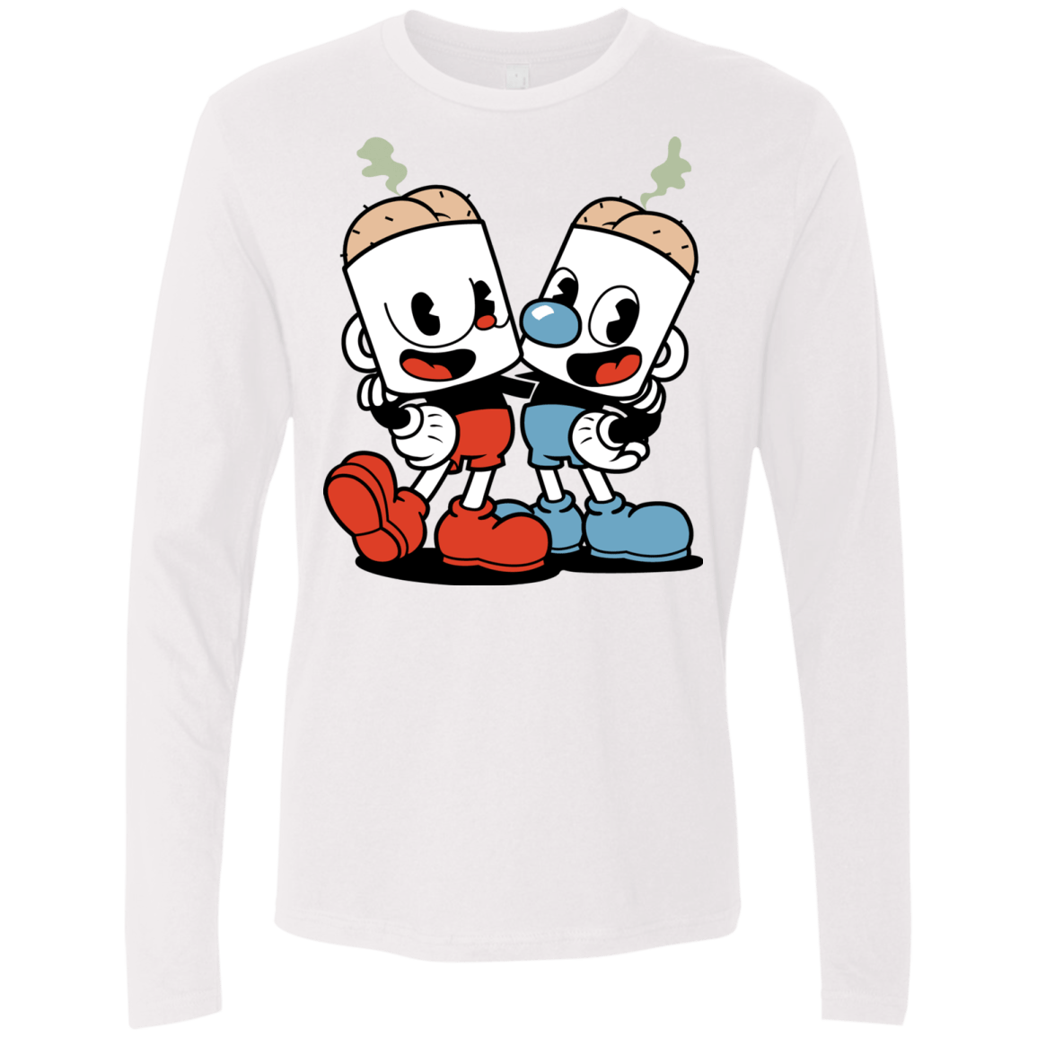 T-Shirts White / S Butthead Men's Premium Long Sleeve