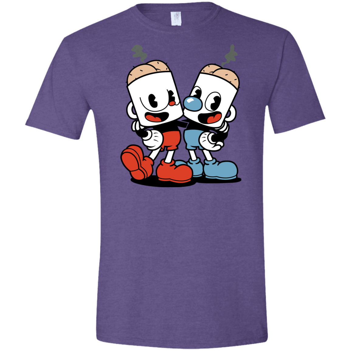 T-Shirts Heather Purple / S Butthead Men's Semi-Fitted Softstyle