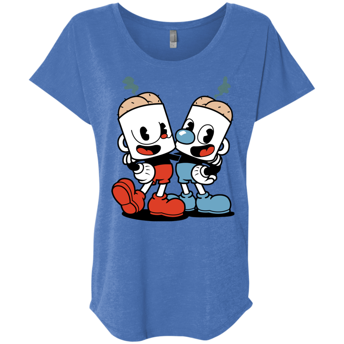 T-Shirts Vintage Royal / X-Small Butthead Triblend Dolman Sleeve