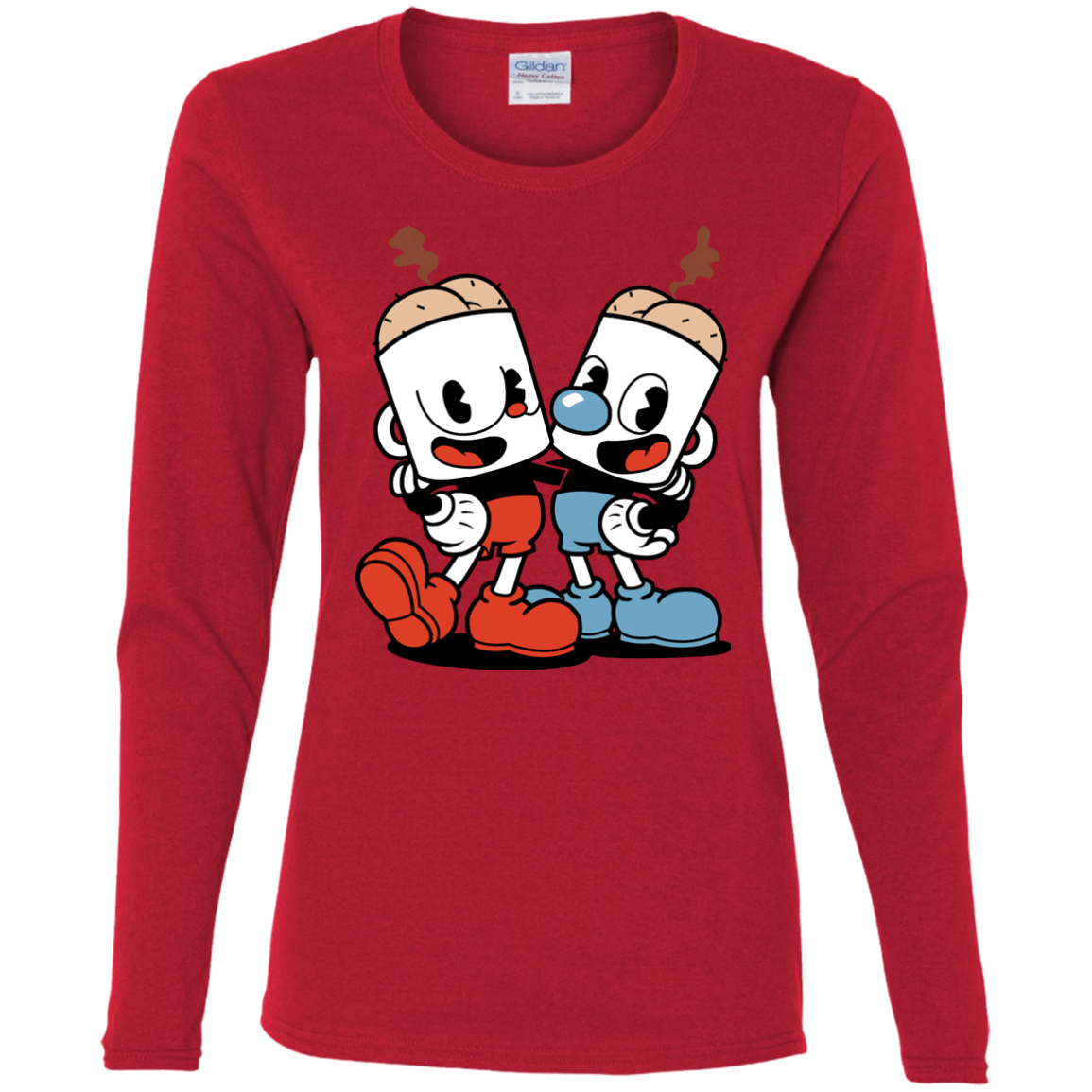 T-Shirts Red / S Butthead Women's Long Sleeve T-Shirt