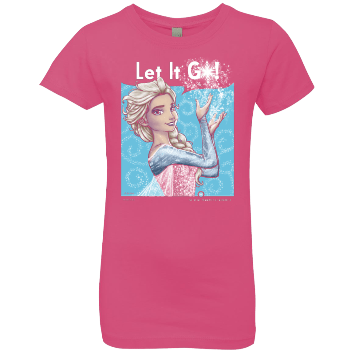 T-Shirts Hot Pink / YXS By Royal Decree Girls Premium T-Shirt