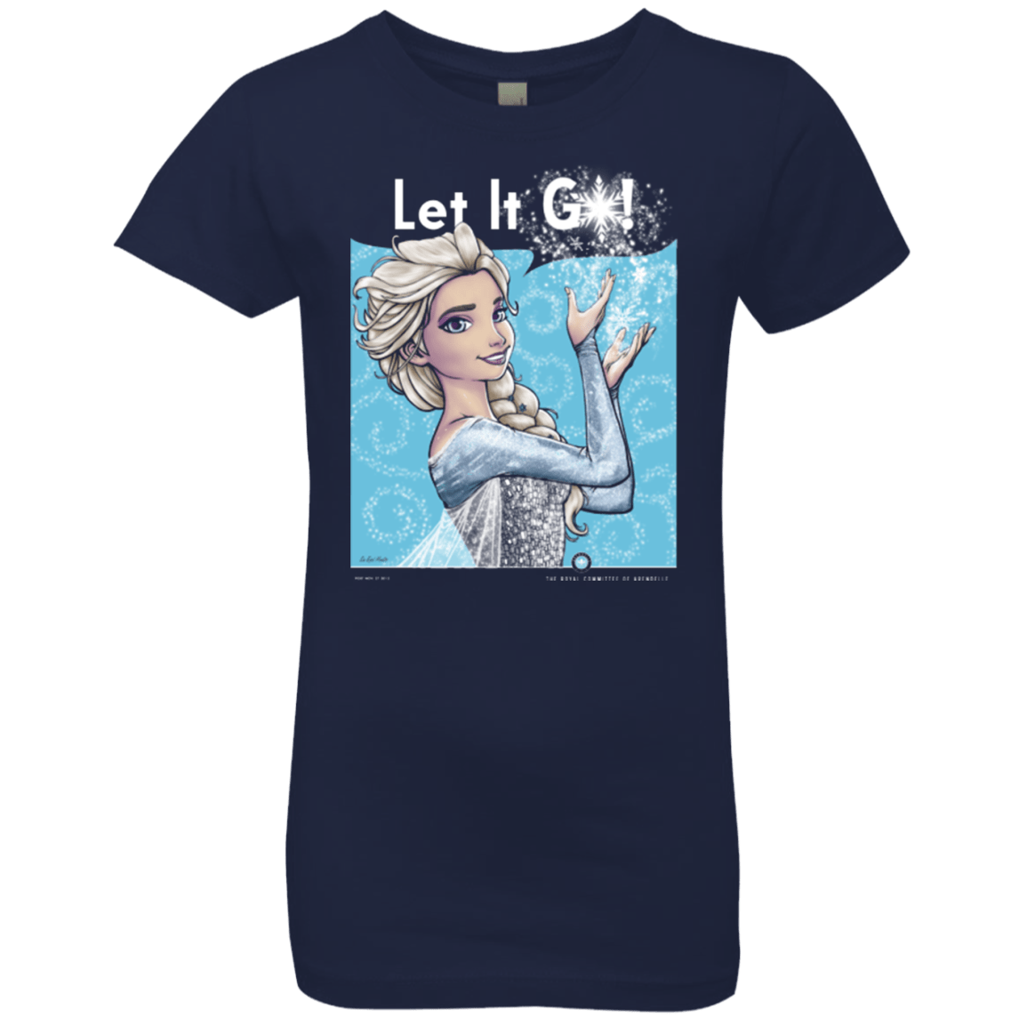 T-Shirts Midnight Navy / YXS By Royal Decree Girls Premium T-Shirt