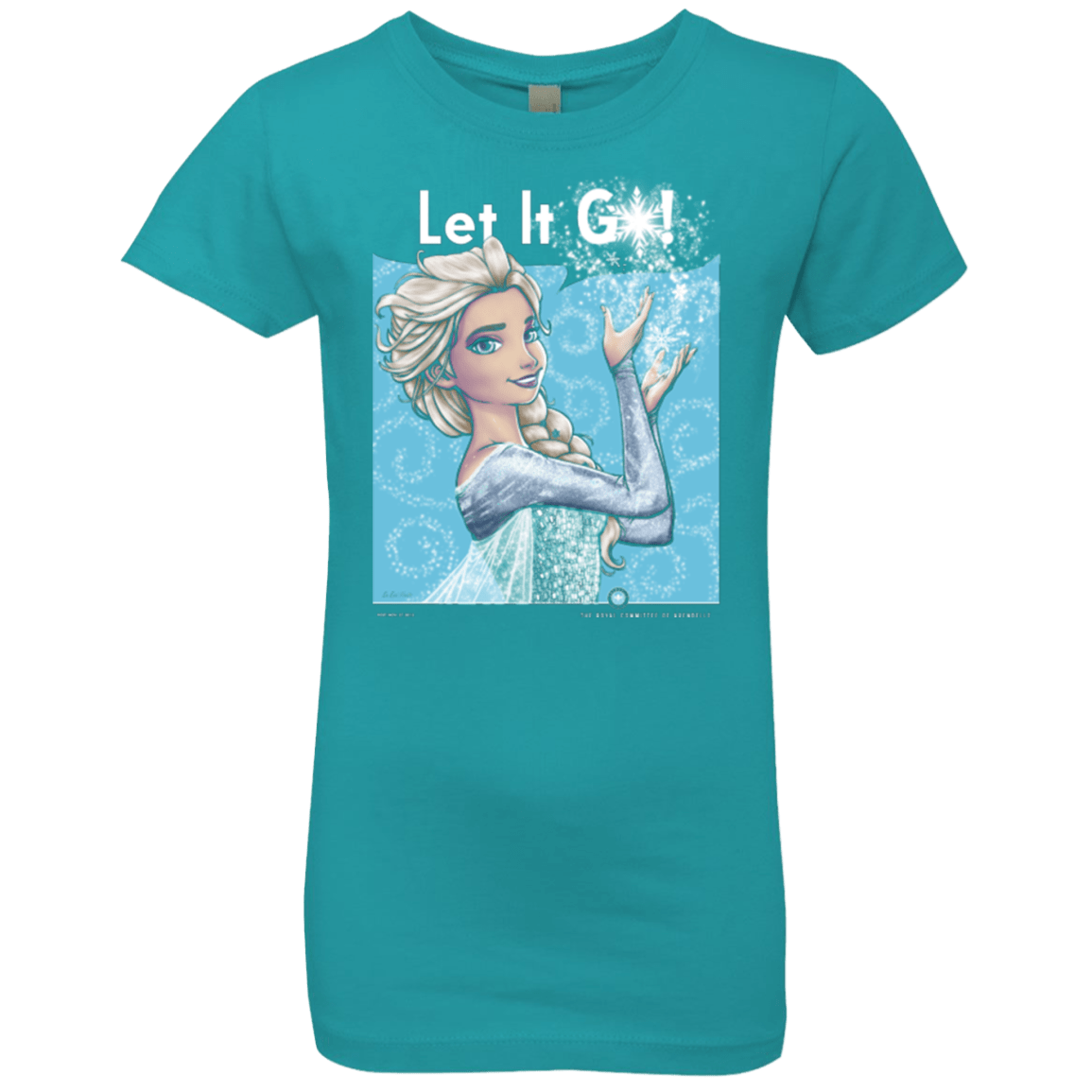 T-Shirts Tahiti Blue / YXS By Royal Decree Girls Premium T-Shirt