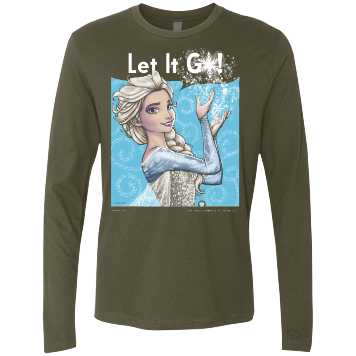 T-Shirts Military Green / Small By Royal Decree Men's Premium Long Sleeve