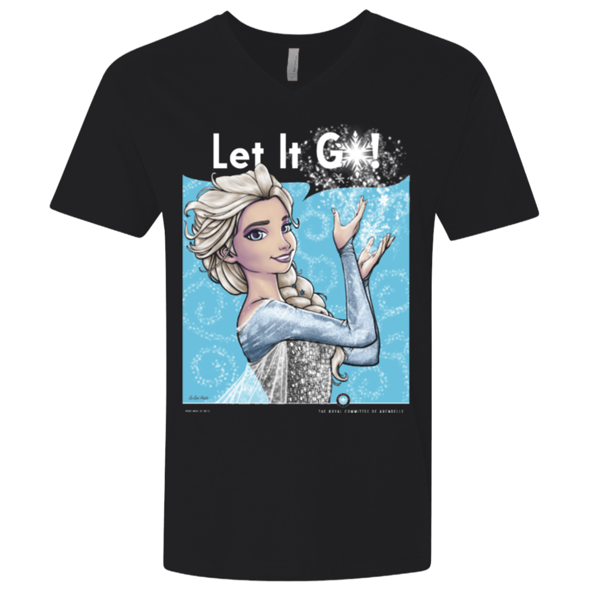 T-Shirts Black / X-Small By Royal Decree Men's Premium V-Neck