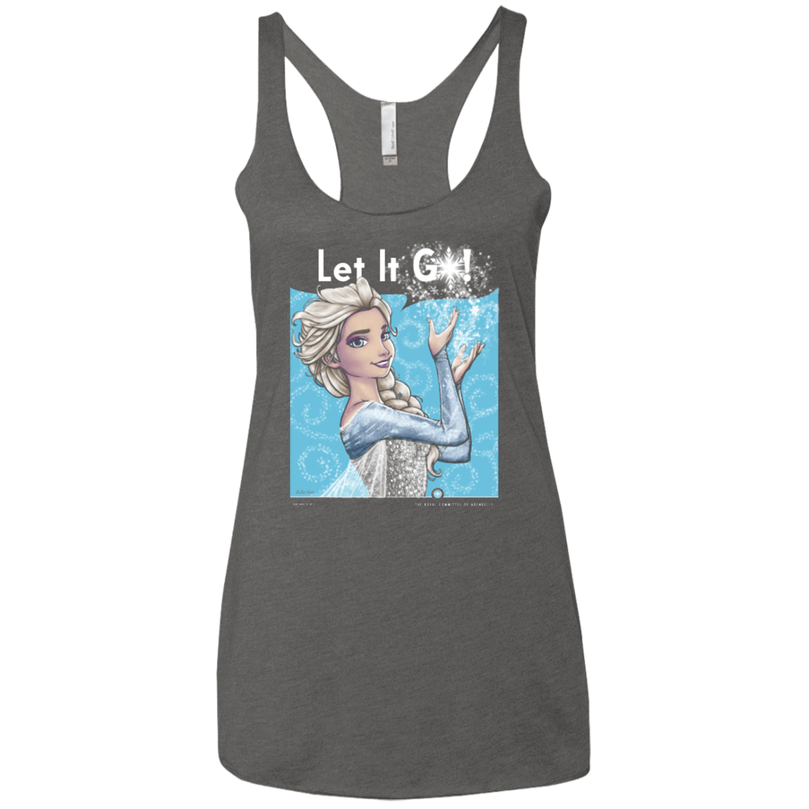 T-Shirts Premium Heather / X-Small By Royal Decree Women's Triblend Racerback Tank