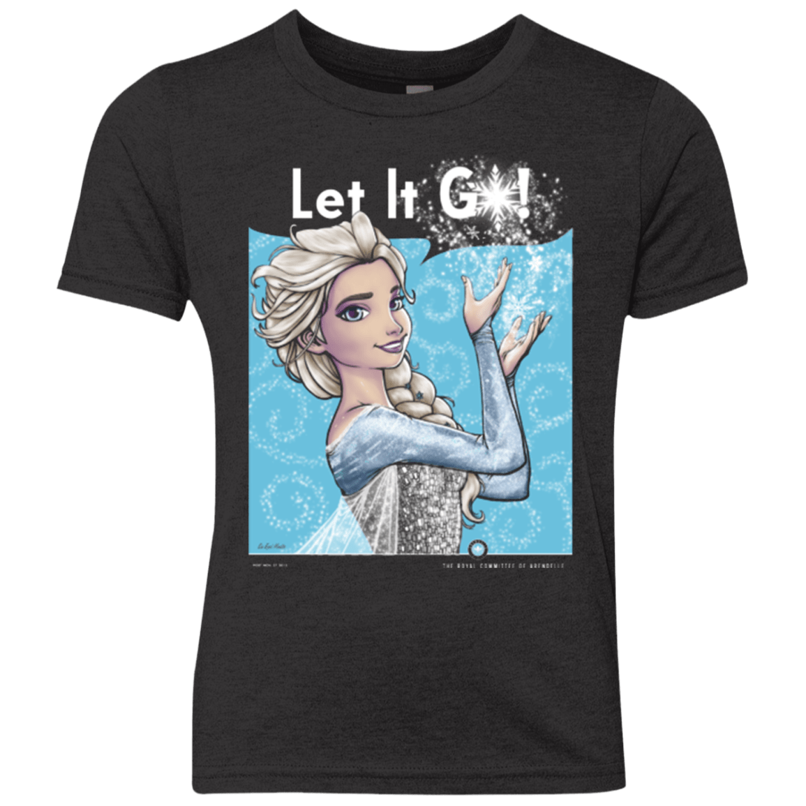 T-Shirts Vintage Black / YXS By Royal Decree Youth Triblend T-Shirt