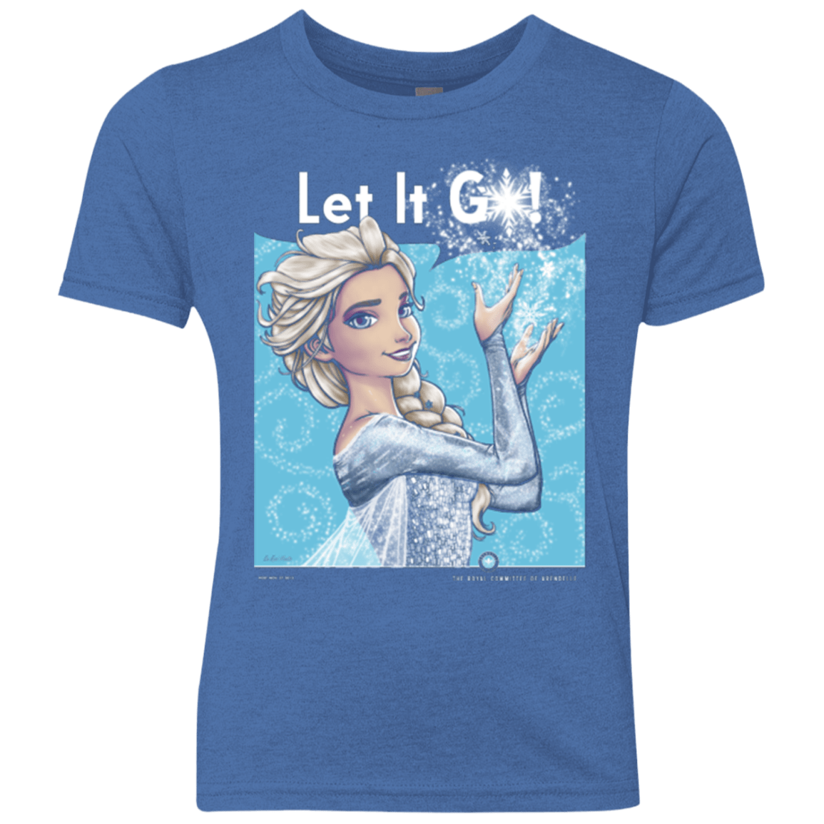 T-Shirts Vintage Royal / YXS By Royal Decree Youth Triblend T-Shirt