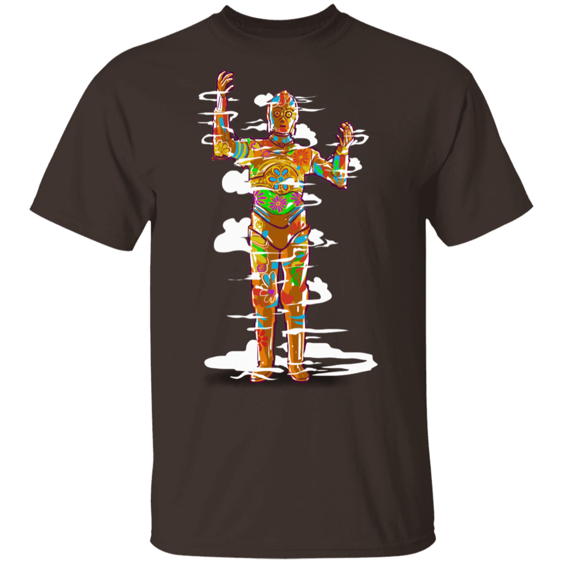 T-Shirts Dark Chocolate / S C Trippy O T-Shirt