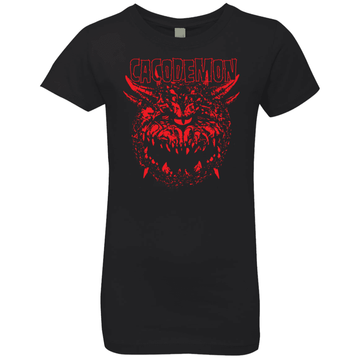 T-Shirts Black / YXS Cacodemon Girls Premium T-Shirt