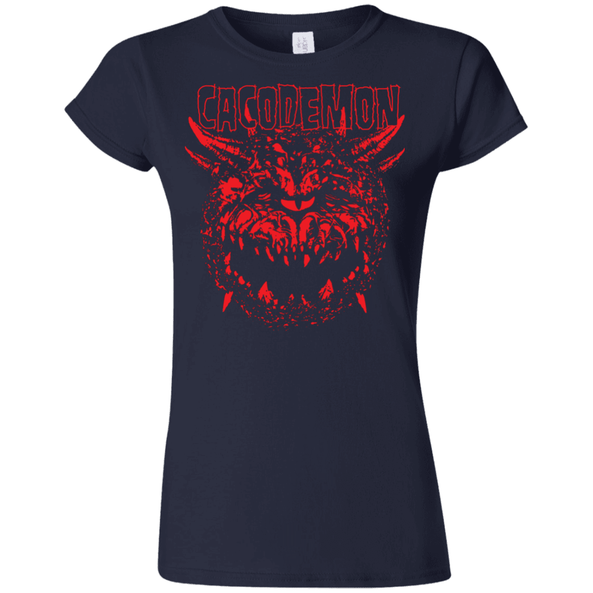 T-Shirts Navy / S Cacodemon Junior Slimmer-Fit T-Shirt