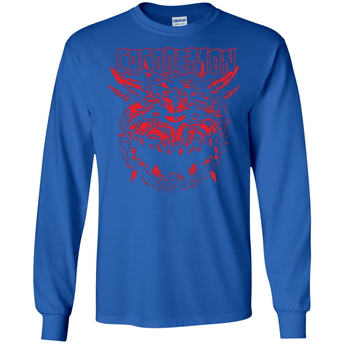 T-Shirts Royal / S Cacodemon Men's Long Sleeve T-Shirt