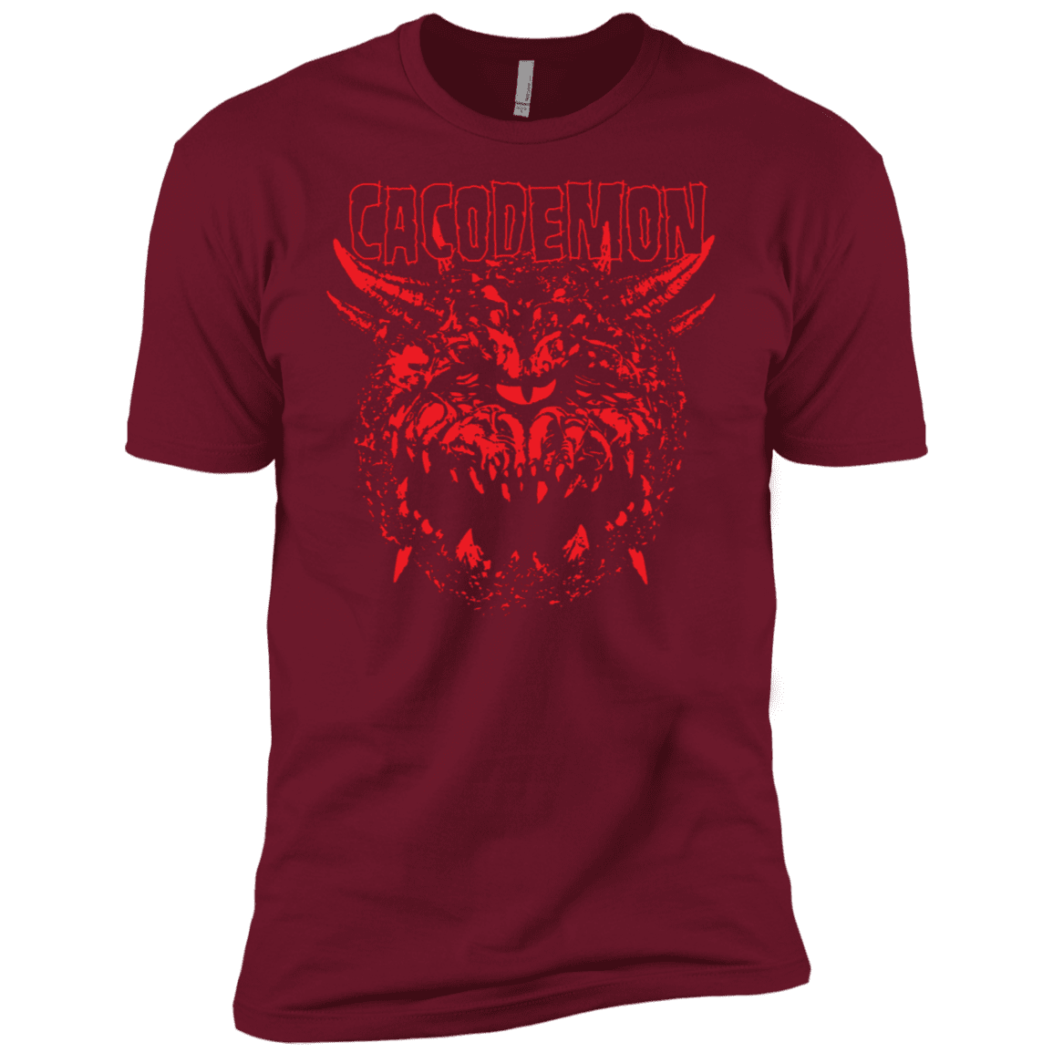 T-Shirts Cardinal / X-Small Cacodemon Men's Premium T-Shirt