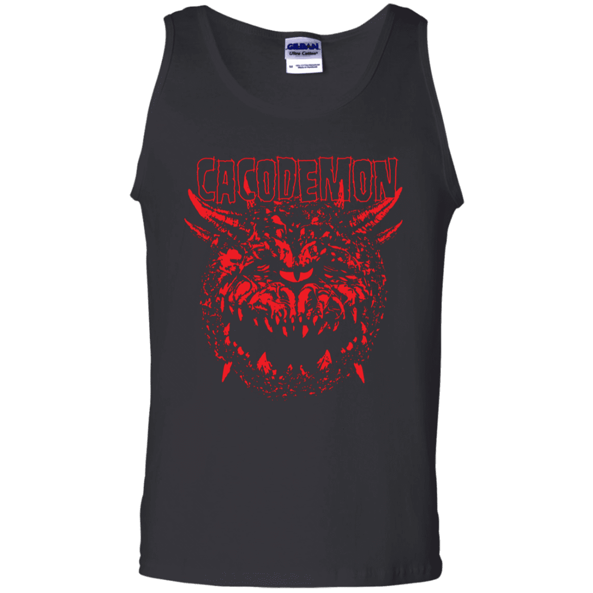T-Shirts Black / S Cacodemon Men's Tank Top
