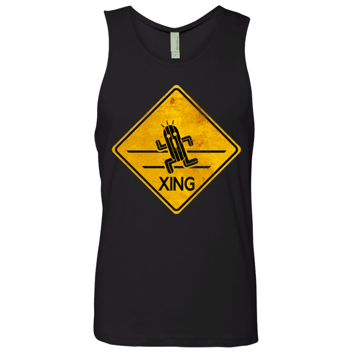 T-Shirts Black / Small Cactuar Crossing Men's Premium Tank Top