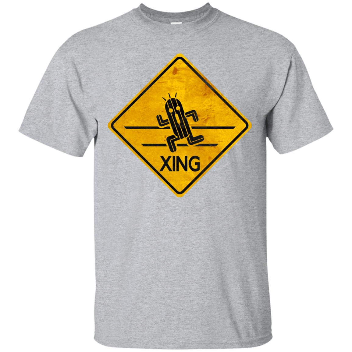 T-Shirts Sport Grey / Small Cactuar Crossing T-Shirt
