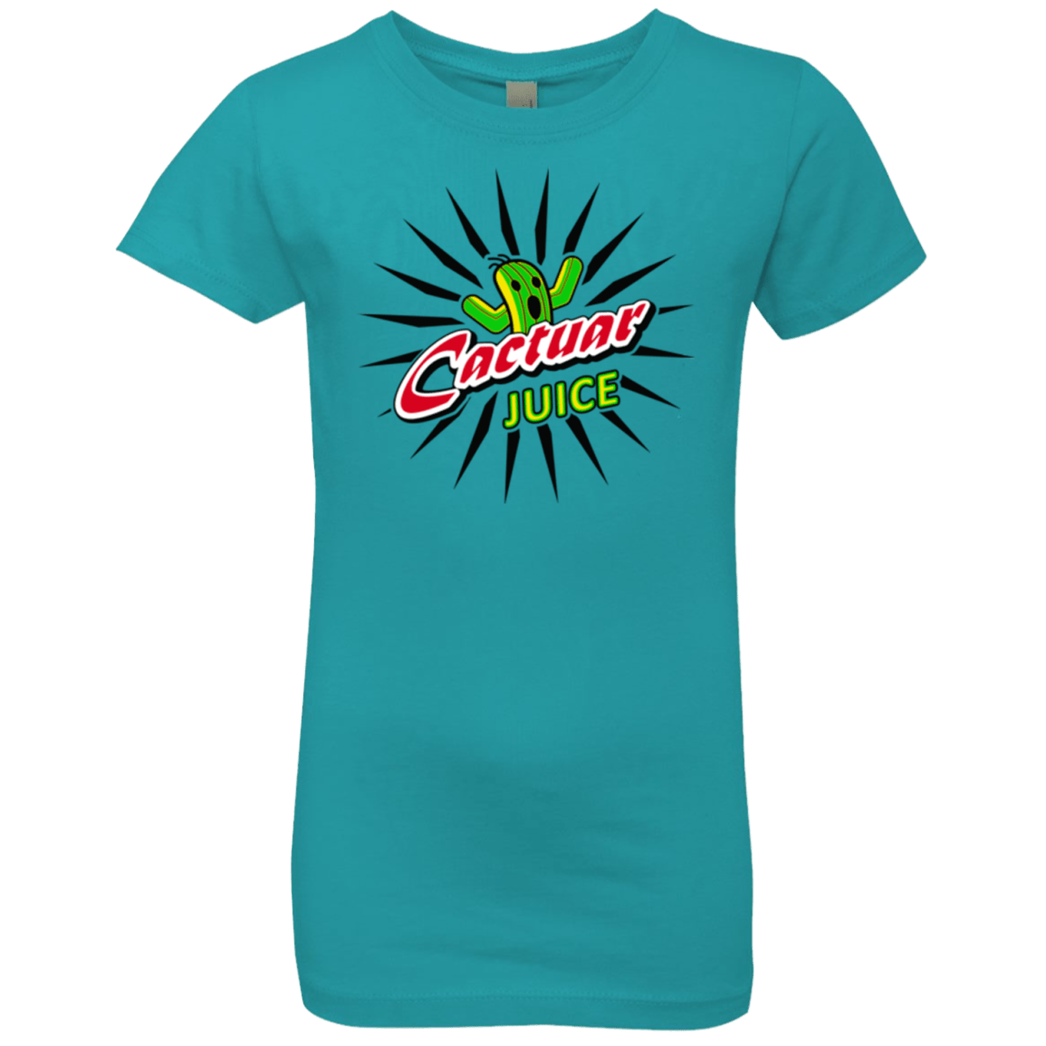 T-Shirts Tahiti Blue / YXS Cactuar juice Girls Premium T-Shirt