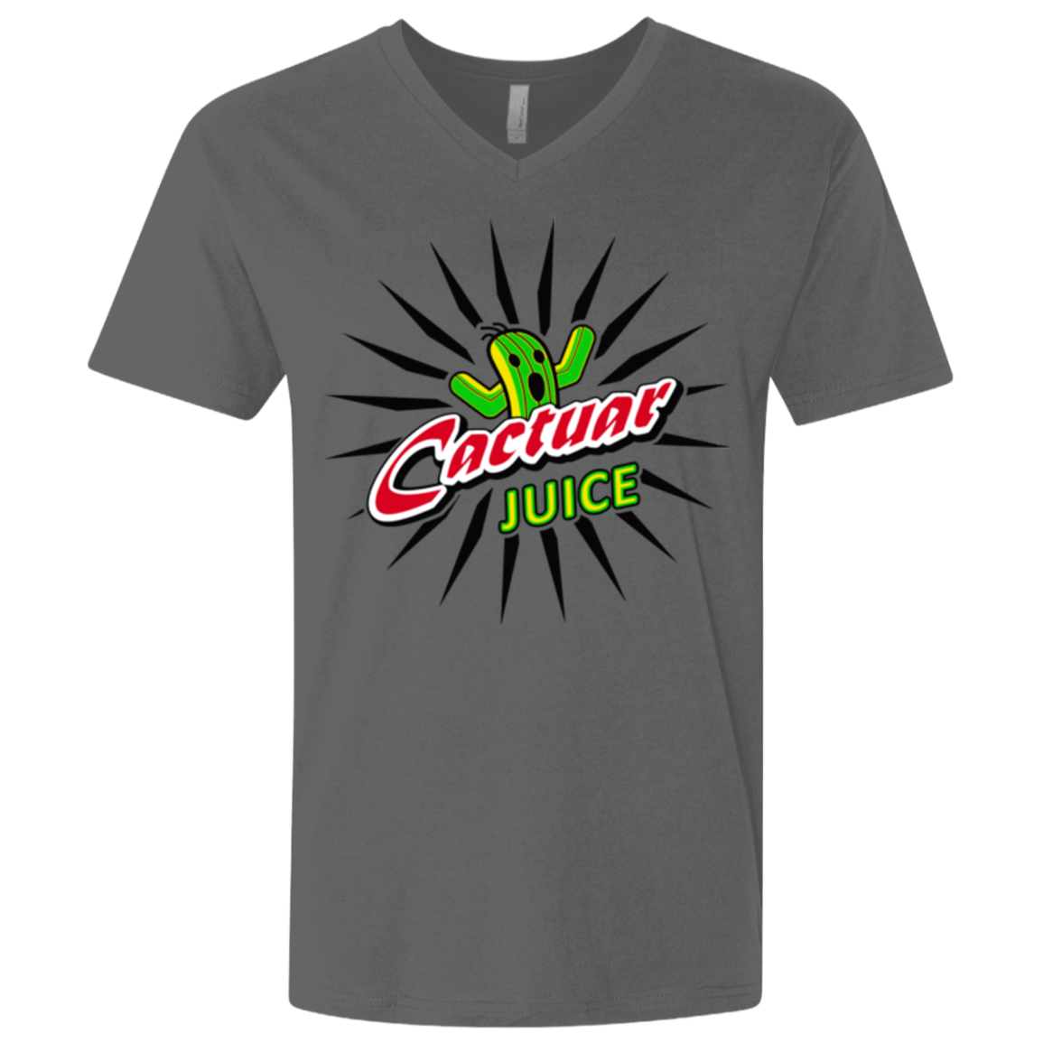 T-Shirts Heavy Metal / X-Small Cactuar juice Men's Premium V-Neck
