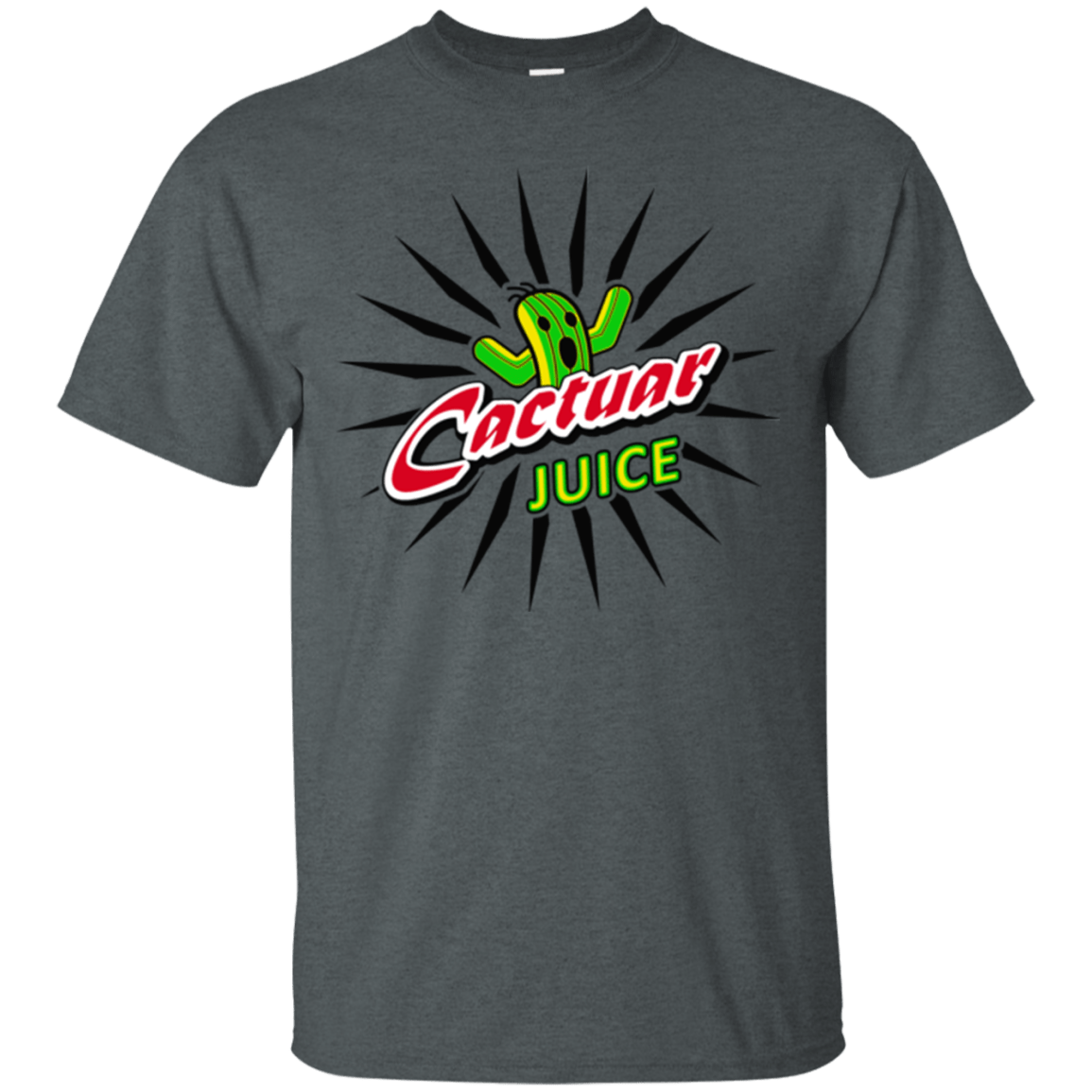 T-Shirts Dark Heather / Small Cactuar juice T-Shirt